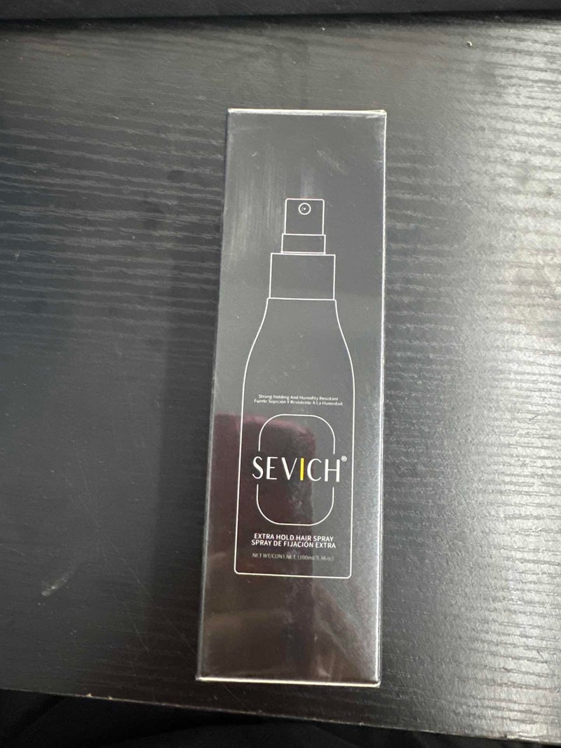 Sevich Hairspray - Quick-Setting and Moisturizing Styling Gel Spray for Straight and Curly Hair - 100ml